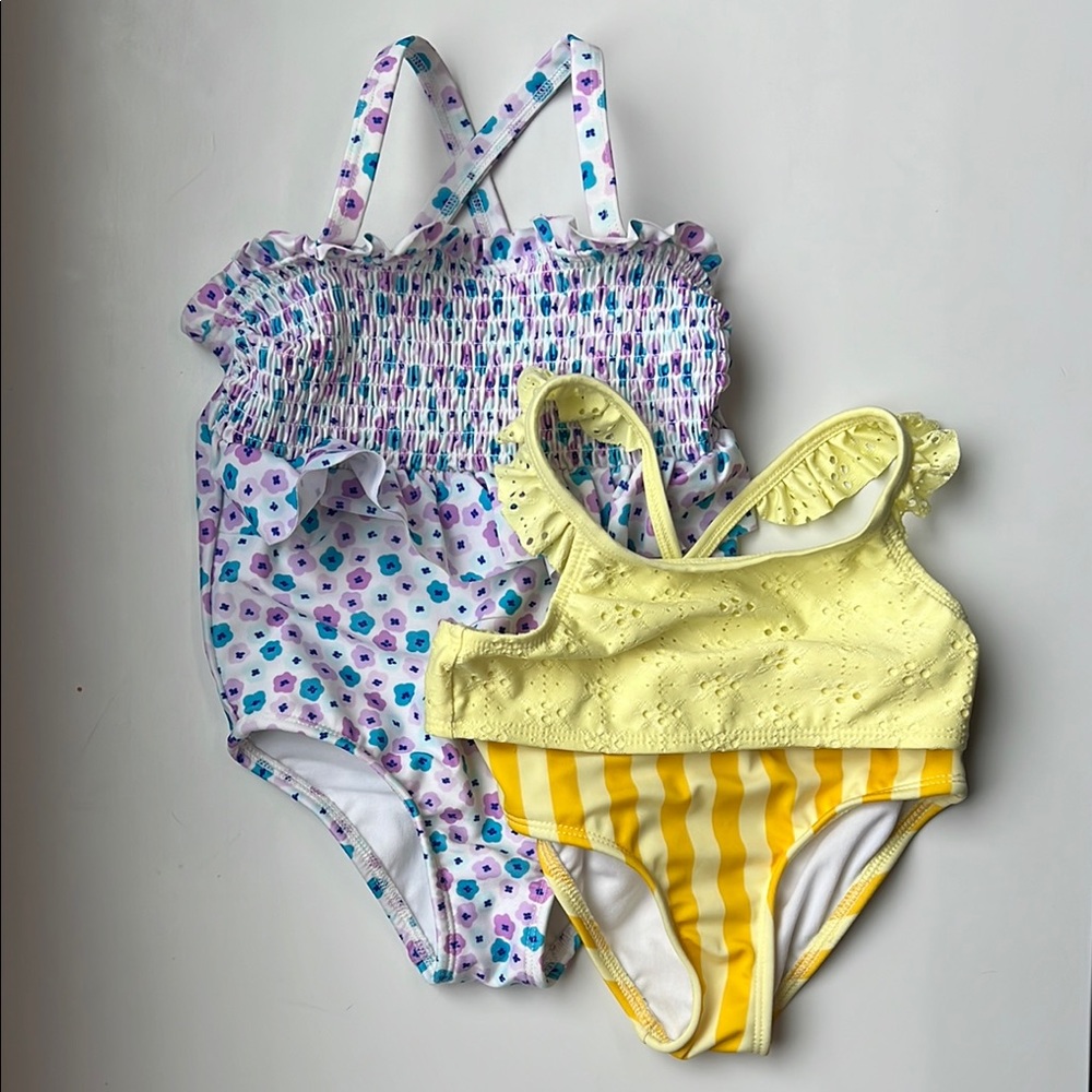Cat & Jack NWT Two Piece and EUC One Piece, 3T